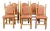 1950s Rustic Cedar Log Dining Side Chairs - Set of 6 For Sale