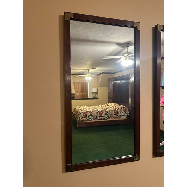 Henredon 1970s Henredon Scene One Mirror For Sale - Image 4 of 5