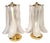 Hollywood Regency Table Lamps, 1980s, Set of 2 For Sale