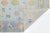 Modern Modern Oushak Style Hand-Knotted Wool Rug in Ice Blue, Blush & Sage For Sale - Image 3 of 12