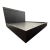 Rh Bezier Panel Bed — King Black Oak | Bronze Accents | 56" Headboard For Sale