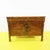 Wooden Chest of Drawers with Three Drawers and Burl Finish For Sale - Image 14 of 14