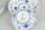 Blue Fluted Plain Tea Cups and Saucers in Porcelain from Royal Copenhagen, 1980s, Set of 4 For Sale - Image 4 of 5