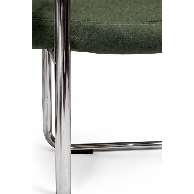 Green Space Age Chairs with Green Upholstery, 1970s, Set of 2 For Sale - Image 8 of 10