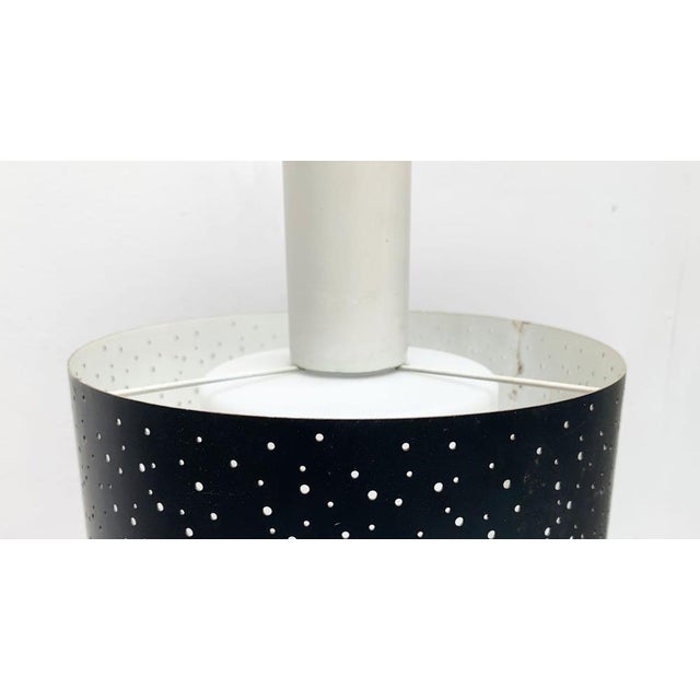 Mid-Century German Perforated Metal Pendant by Ernest Igl for Hillebrand Leuchten, 1960s For Sale - Image 18 of 18