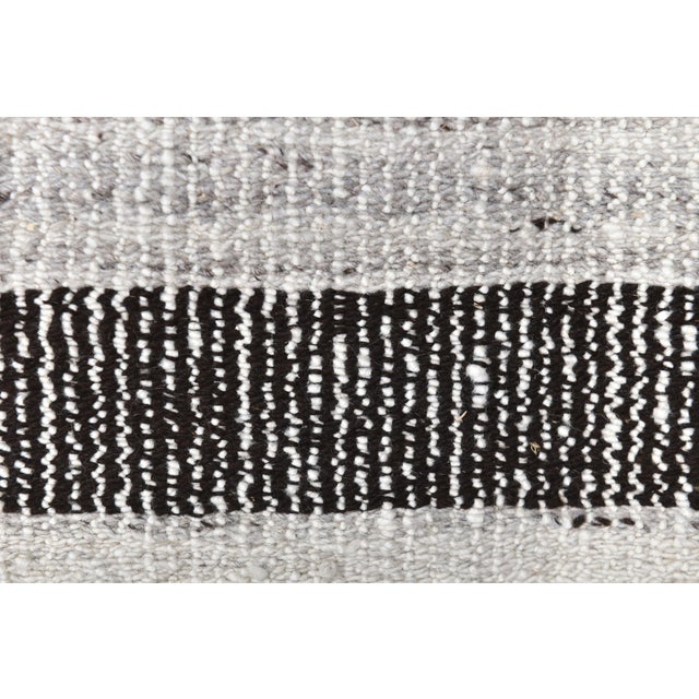 1970s Turkish Home Living Stripe Kilim Rug For Sale - Image 6 of 11