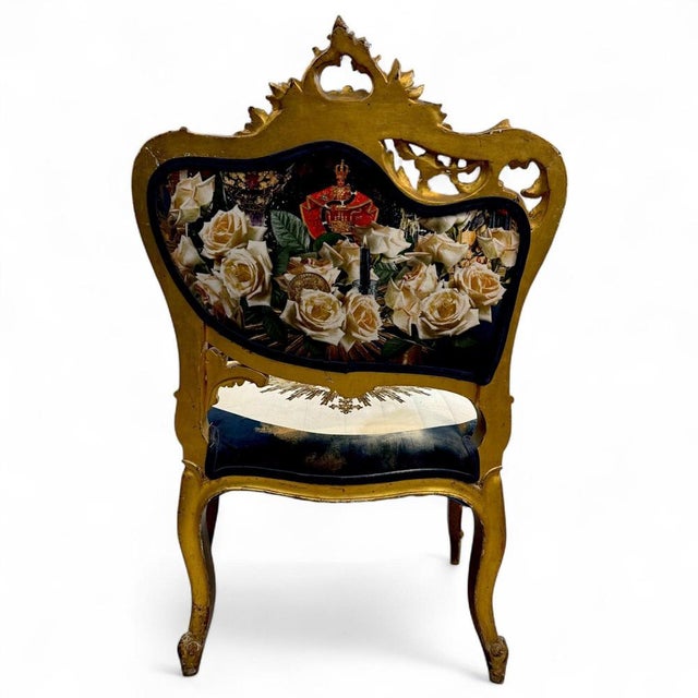 Set of Louis XV Style Gilt Armchairs For Sale - Image 15 of 18