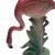 1950s Mid-Century Pink Drinking Flamingo Ceramic Tabletop Sculpture Set by Brad Keeler, 2 Pieces For Sale - Image 14 of 16