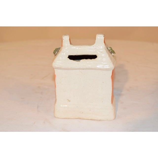 Victorian 19th C Staffordshire Cottage Bank For Sale - Image 3 of 9