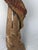 Brown Mid 20th Century Monumental Hand-Carved Asian Dragon Coiled Around Natural Tree Trunk Sculpture With Original Polychrome Finish 40" For Sale - Image 8 of 18