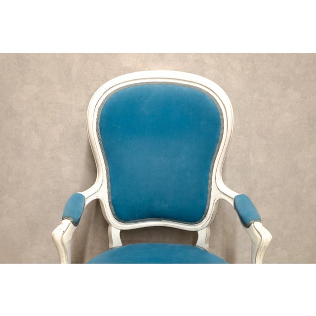 Walnut Armchair, France, 1920 For Sale - Image 6 of 9