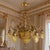 1970 French Artisan Louis XVI Gold Bronze Chandelier For Sale - Image 6 of 18