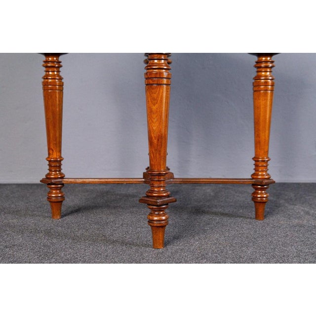 Wilhelminian Brown and Green Side Table For Sale - Image 10 of 18