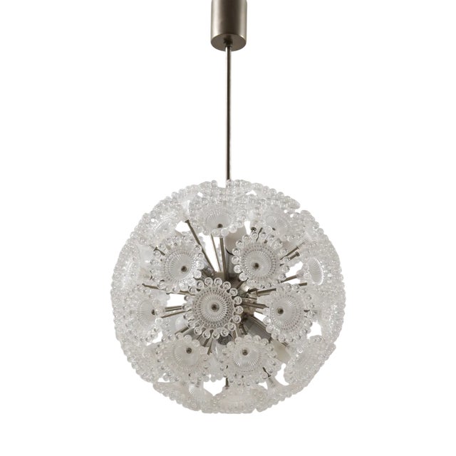 Space Age Sputnik Ceiling Light by Sölken Leuchten, 1970s For Sale