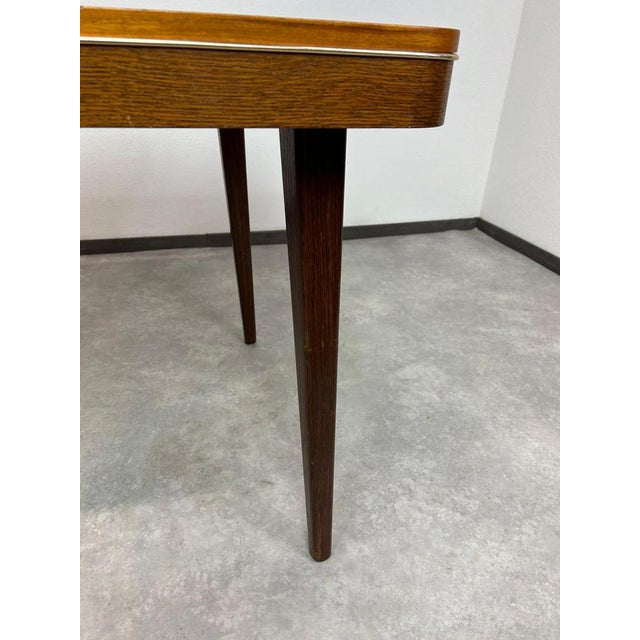 Mid-Century Modern Dining Table attributed to Nepožitek and Landsman for Jitona, 1960s For Sale - Image 6 of 13
