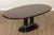 Henredon 'Scene Three' Oval Expandable Black Lacquered And Burl Walnut Dining Table For Sale - Image 12 of 12