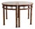 Demi-Lune Console Tables in Faux Bamboo, 1970s, Set of 2 For Sale