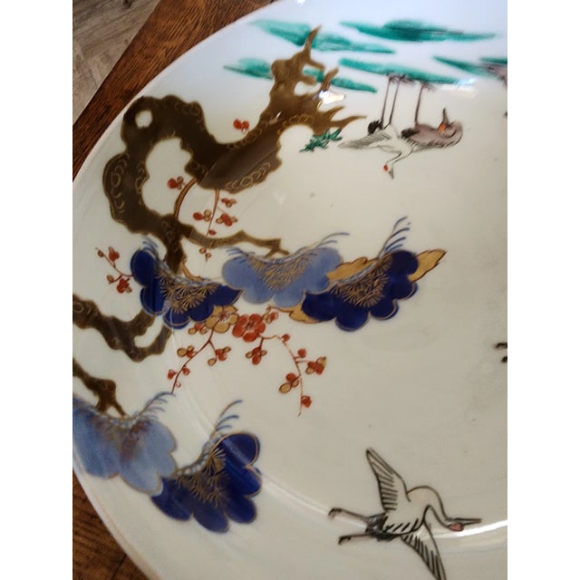 Late 19th Century Antique Japanese Arita Bowl For Sale - Image 5 of 10