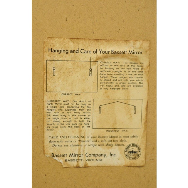 Hollywood Regency Italian Style Ribbon Scroll Carved Wood Wall Mirror - a Pair For Sale - Image 9 of 12