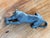 19th Century Austrian Bronze Recumbent Dog With Studded Collar For Sale - Image 4 of 8