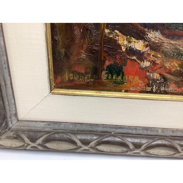 Impressionist Mid 20th Century Isabel Gardner Impressionist Rural Landscape Painting For Sale - Image 3 of 7