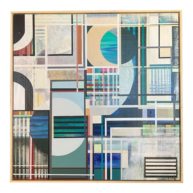 Contemporary Painting "Ambulant" by Mary Crane Nutter For Sale