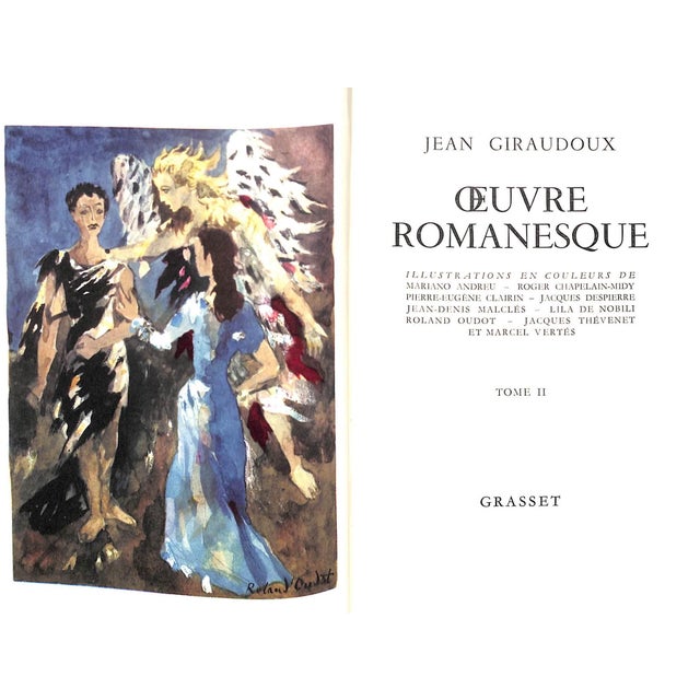 "Œuvre Romanesque" 1955 Giraudoux, Jean For Sale - Image 10 of 16