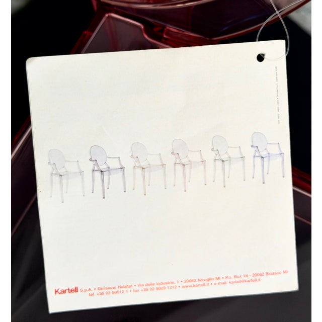 Kartell Louis Ghost Chair Barbie Edition Pink Transparent Philippe Starck Designer Rare For Sale - Image 10 of 12