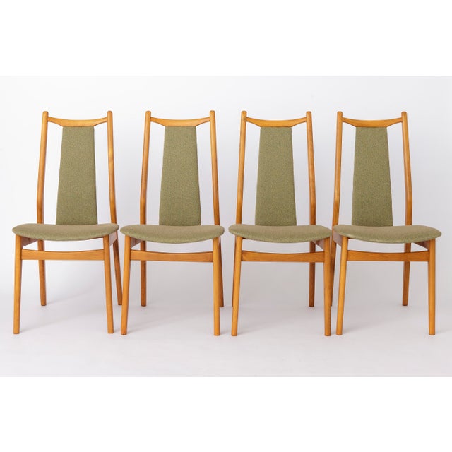 Mid-Century Modern German Casala Wooden Dining Chairs, 1960s, Set of 4 For Sale - Image 12 of 12