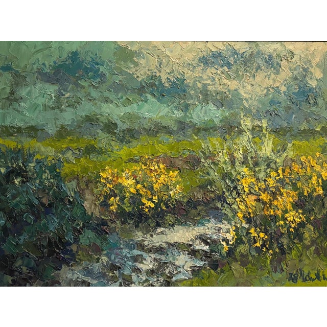 Modern Oil Painting by Helmut Siesser, Signed, Germany, 1978 For Sale - Image 3 of 9