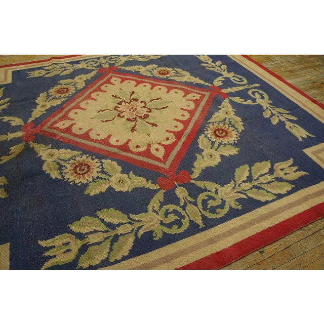 1930s French Art Deco Carpet ( 8'5" x 10'5" - 257 x 318 ) For Sale - Image 10 of 11
