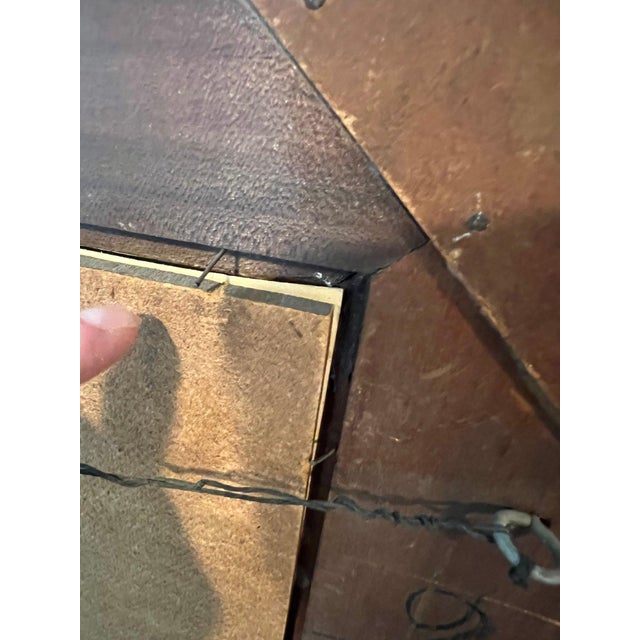 Coastal Mid 20th Century Watercolor in Antique Frame, Original, Signed "Birdsey" For Sale - Image 3 of 6