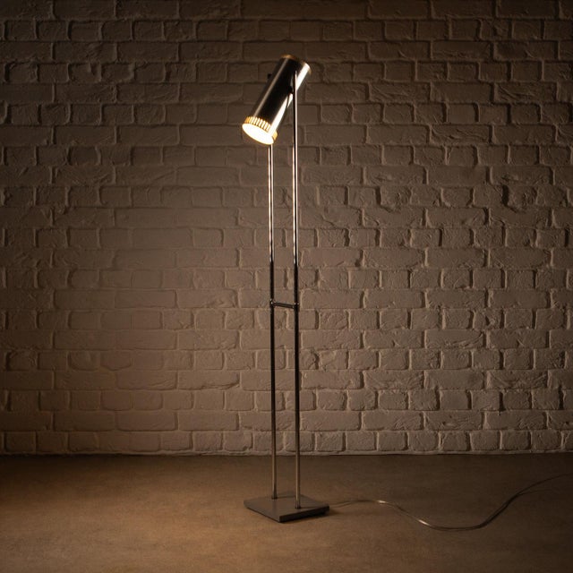 Trombone Floor Lamp by Jo Hammerborg for Fog & Mørup, Denmark, 1960s For Sale - Image 6 of 14