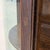 Vintage Curved Glass Bow Front China Cabinet With Claw Feet, Early 20th Century For Sale - Image 10 of 18
