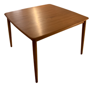 Danish Teak Extendable Table by Harry Rosengren Hansen for Brande Møbelindustri, 1960s