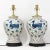 Vintage Brunschwig & Fils Cadiz Table Lamps - Blue and Cream Ceramic With Boar and Deer Motif - a Pair For Sale - Image 14 of 14