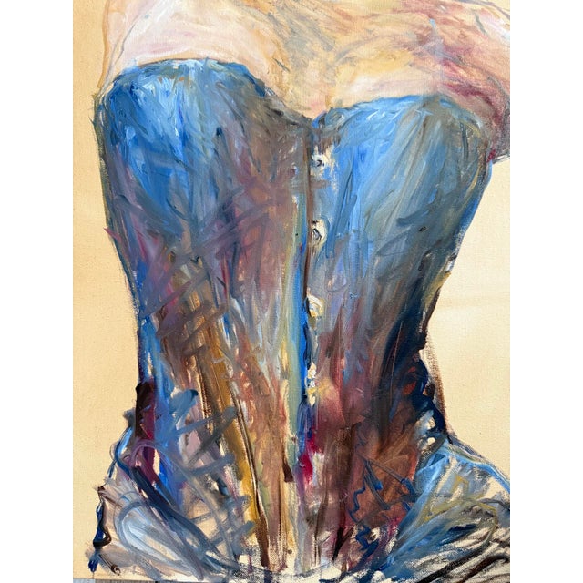 Artist Liubou Sas “Between Breaths” Modern Original Painting For Sale - Image 6 of 10