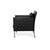 Jason Armchair in Black Leather from Walter Knoll / Wilhelm Knoll For Sale - Image 11 of 12