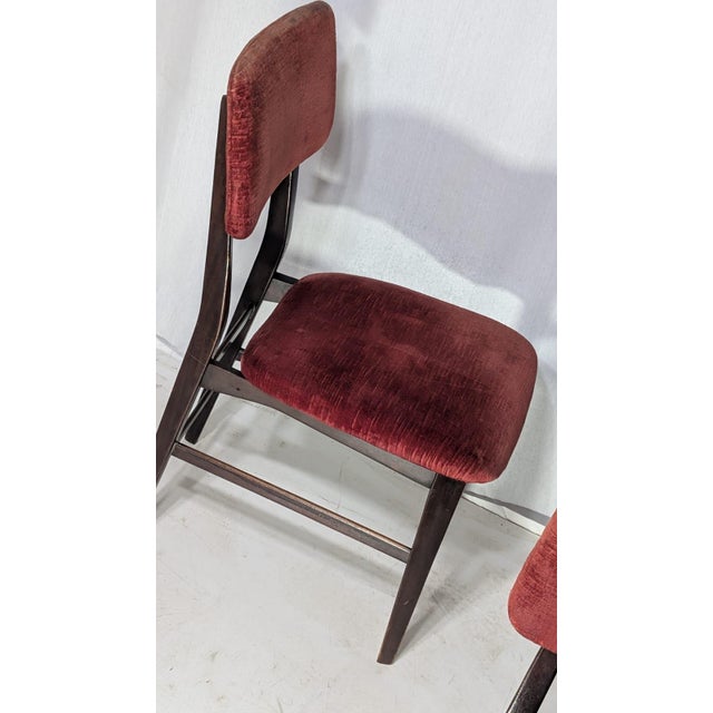 1950s Chairs attributed to Vittorio Dassi, 1950s, Set of 6 For Sale - Image 5 of 9