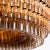 Brown Large Smoked Amaro Drum Chandelier from Pure White Lines For Sale - Image 8 of 12