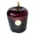 1980s Hand Blown Glass Apple Paper Weight Sculpture For Sale