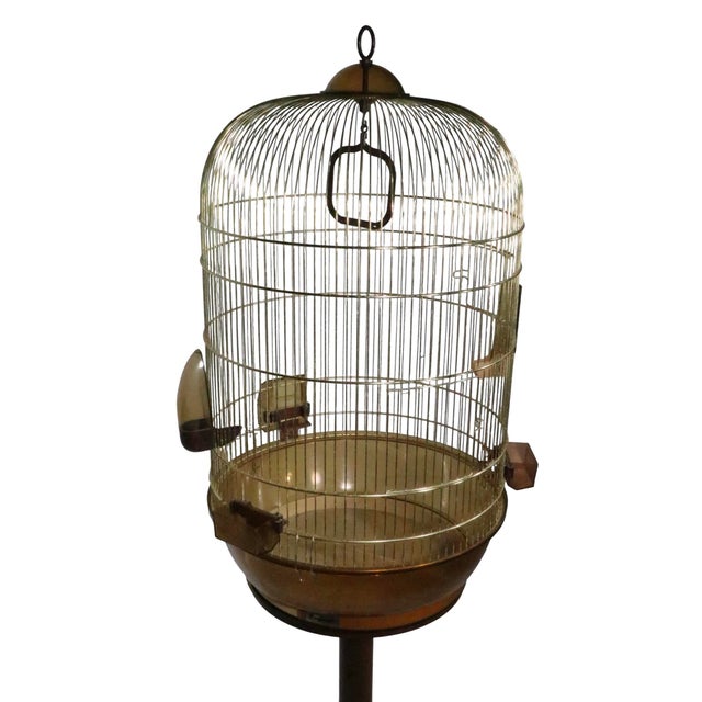 Space Age Fer-Plast Birdcage Made in Italy c.1970's For Sale In New York - Image 6 of 15