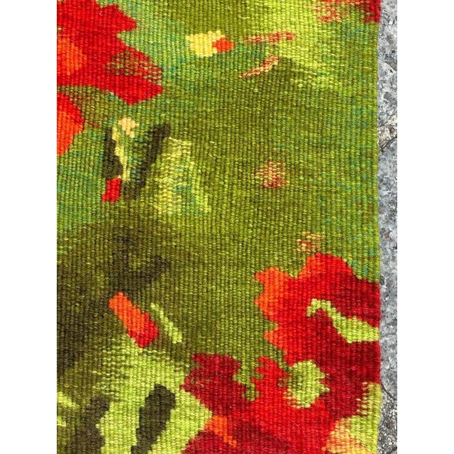 Modern Aubusson Tapestry by Artdad, 1980s For Sale - Image 12 of 18