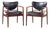 Finn Juhl for Niels Vodder Model Nv-48 Mid Century Danish Teak Lounge Chairs - Pair For Sale