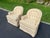 Pair of Tufted Button Back Swivel Chairs in a Cream Color With Brown Piping For Sale In New York - Image 6 of 18