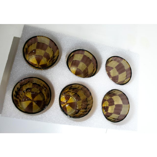 Ribes Collectable Murano Glasses by Mariana Iskra, 2004, Set of 6 For Sale - Image 12 of 18