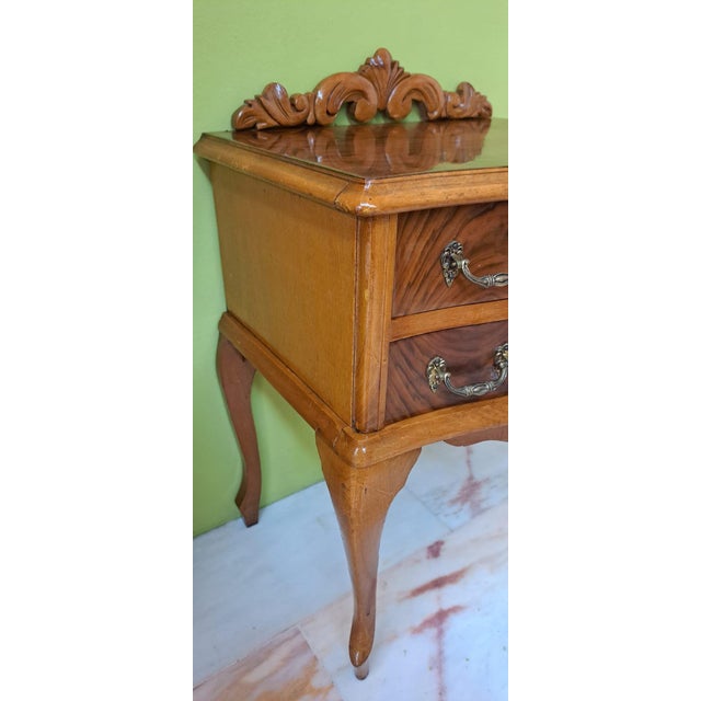1960s Vintage Louis XV Bedside Table, 1960 For Sale - Image 5 of 9