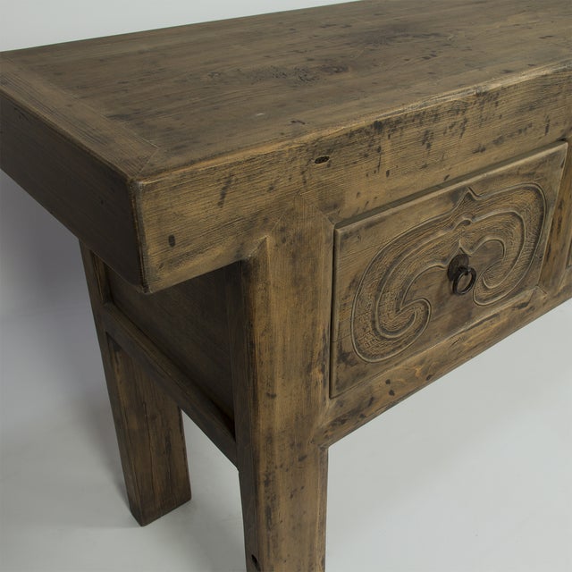 Rustic Altar Console Table Chairish