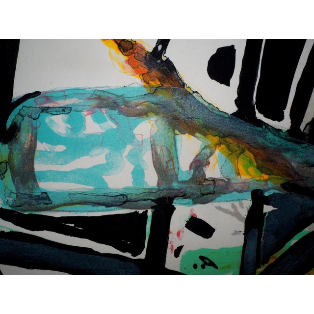 Jacques Poli, Cohérence le monde, Lithograph For Sale - Image 5 of 9