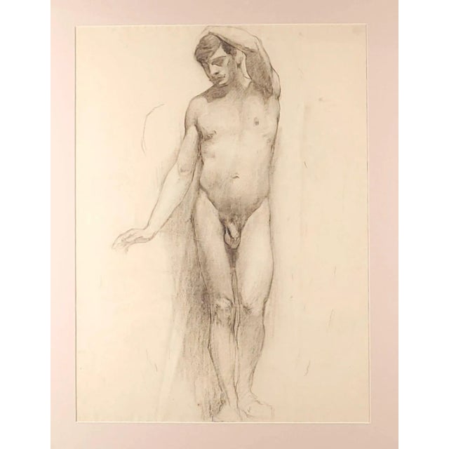 An École des Beaux-Arts academic study, France, 19th century.